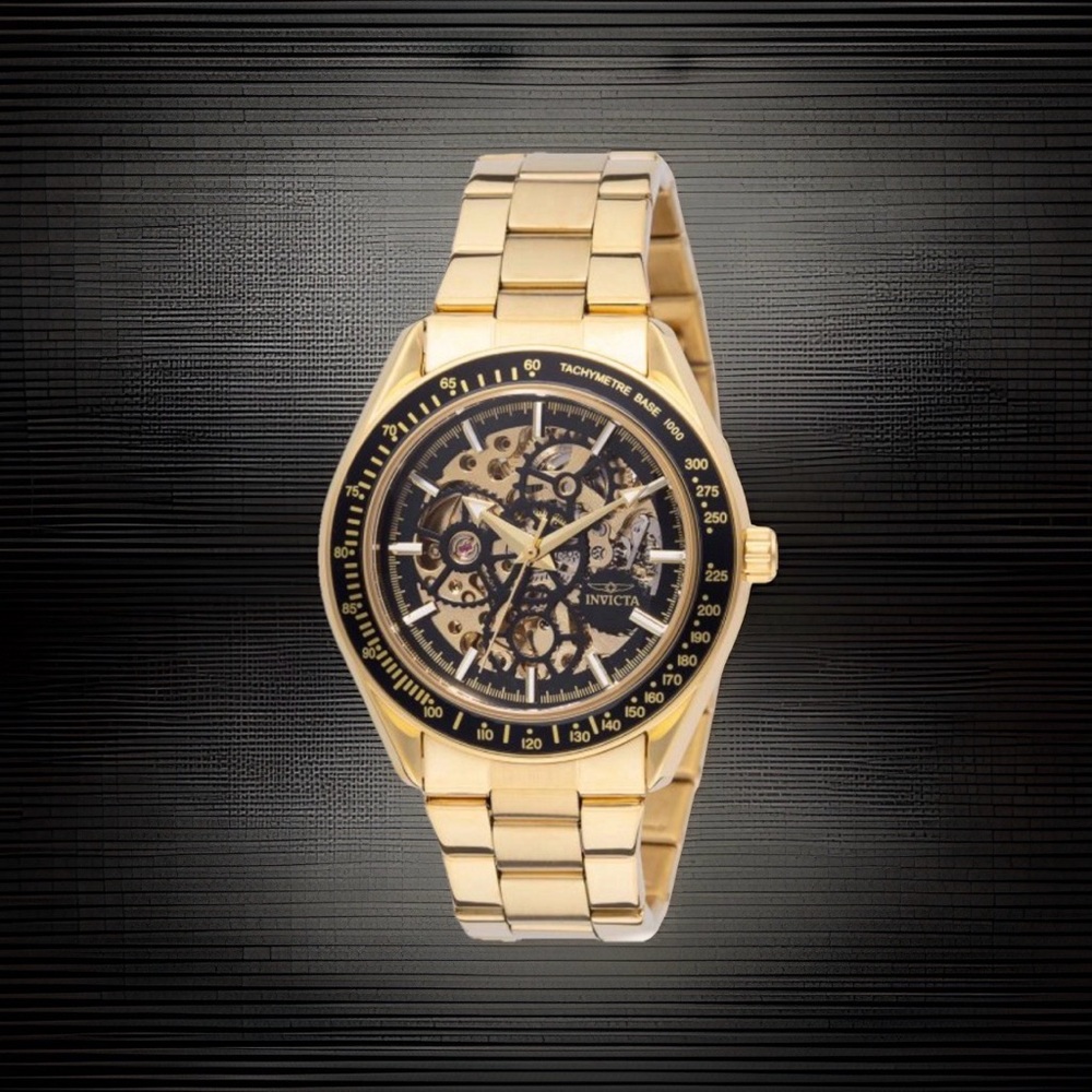 Invicta Objet D Art Excelsior Automatic Watch W/ Skeleton Dial 43mm(PF22523) New